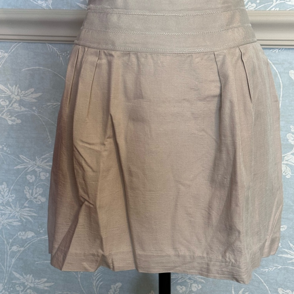 Banana Republic Tan Mini Skirt